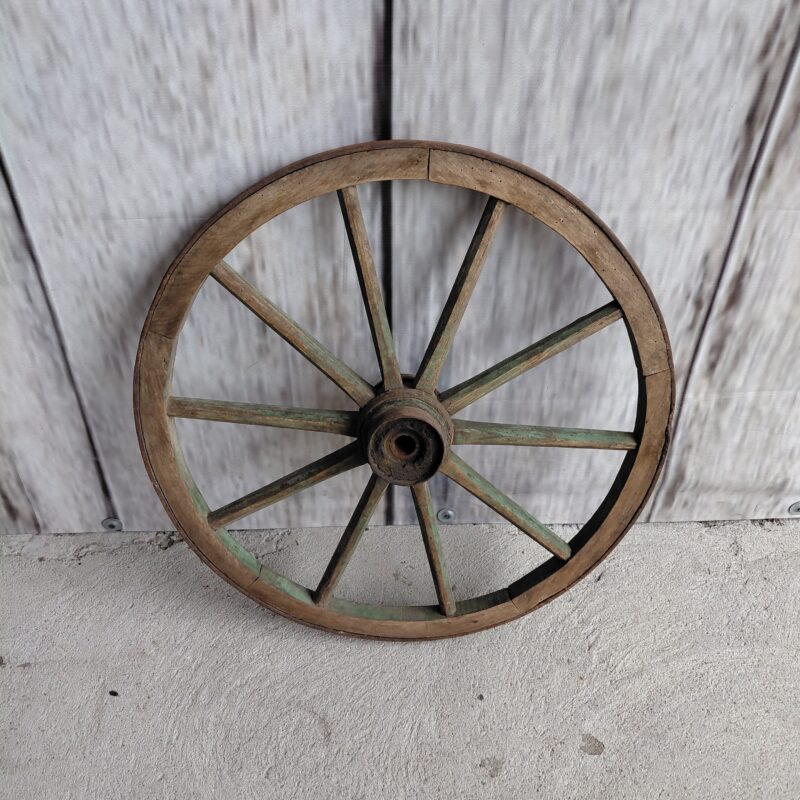 drewniane koło - ozdoba / 112