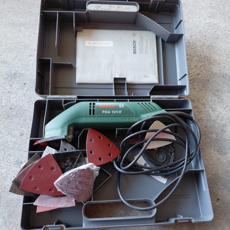 Szlifierka Oscyjacyjna Delta Bosch PDA 120E 120W / 162