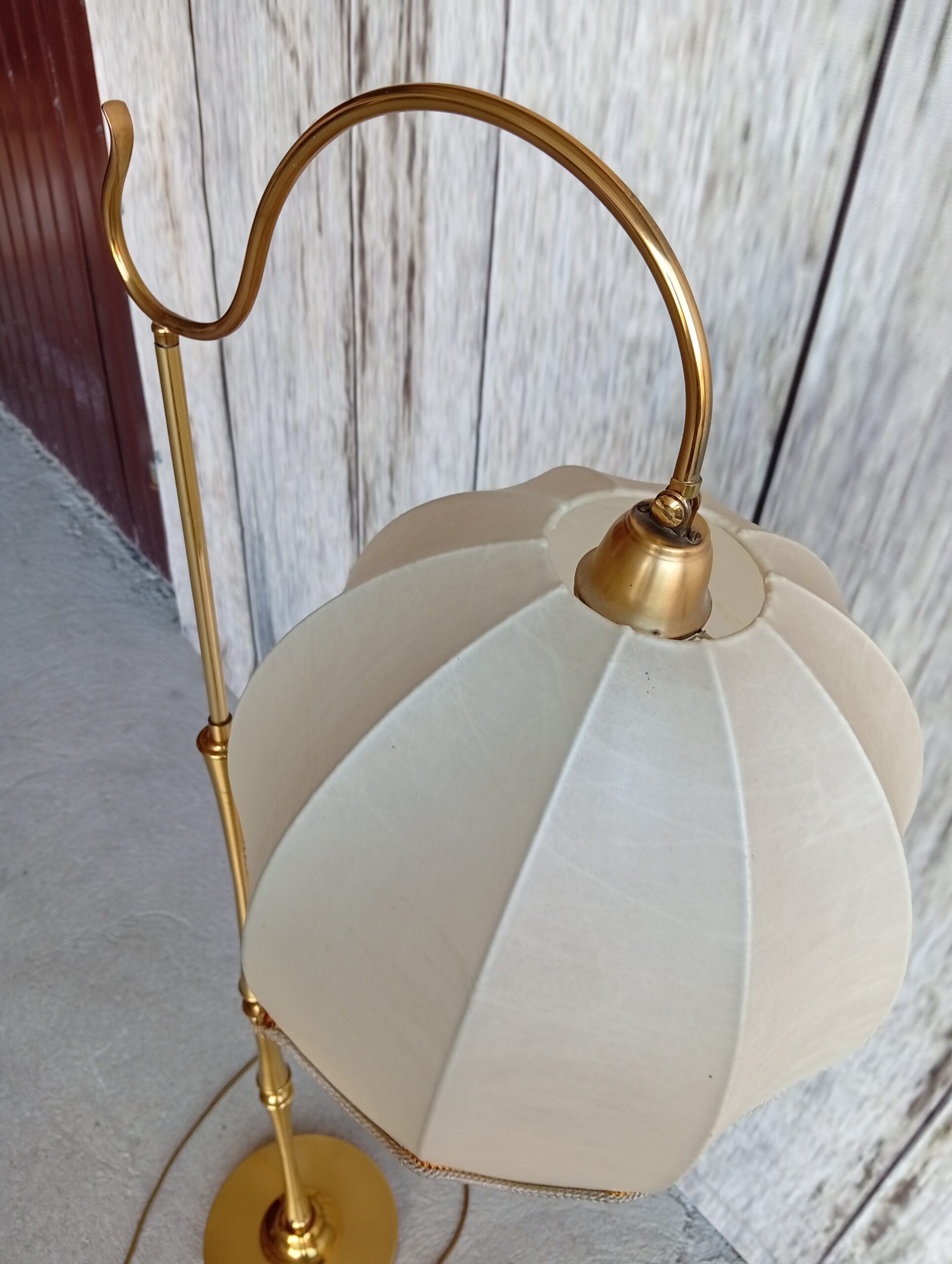 mosiężna lampa stojąca / 695 - Image 4