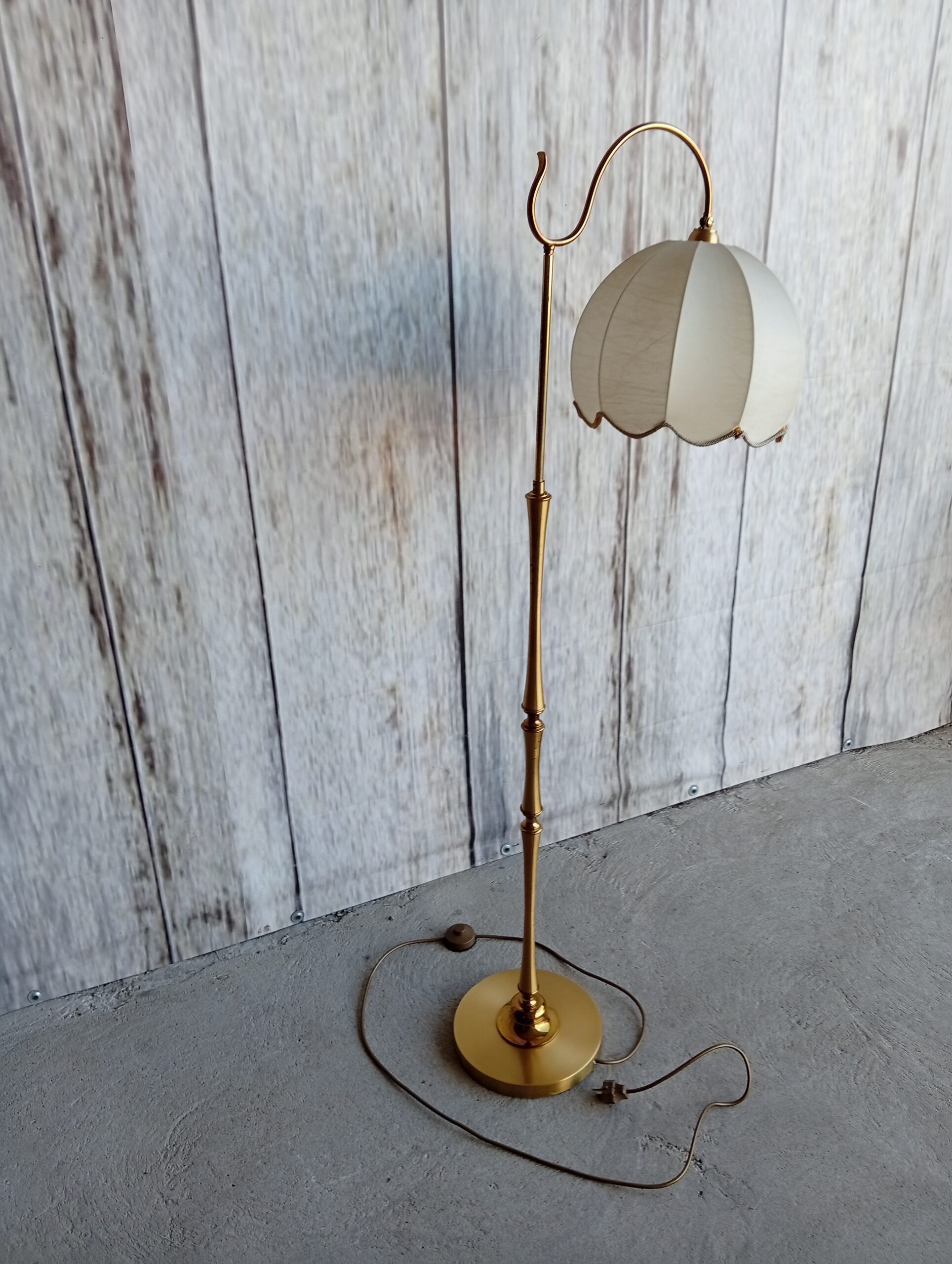 mosiężna lampa stojąca / 695 - Image 5