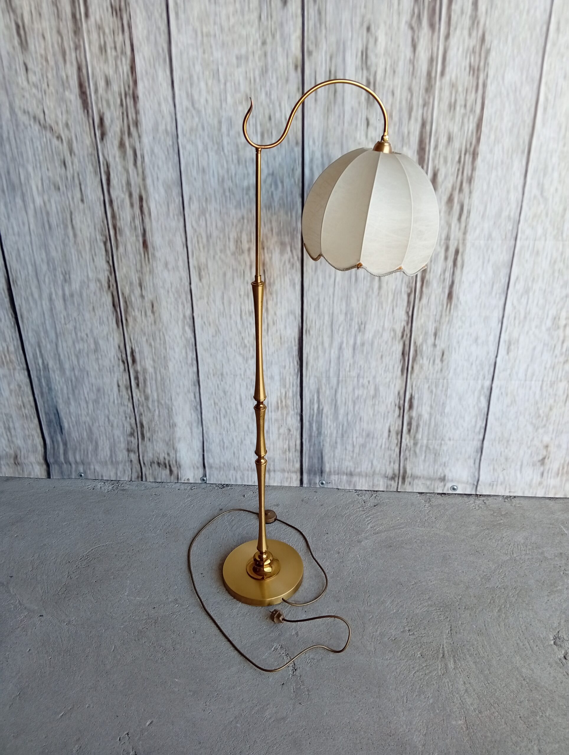 mosiężna lampa stojąca / 695 - Image 7
