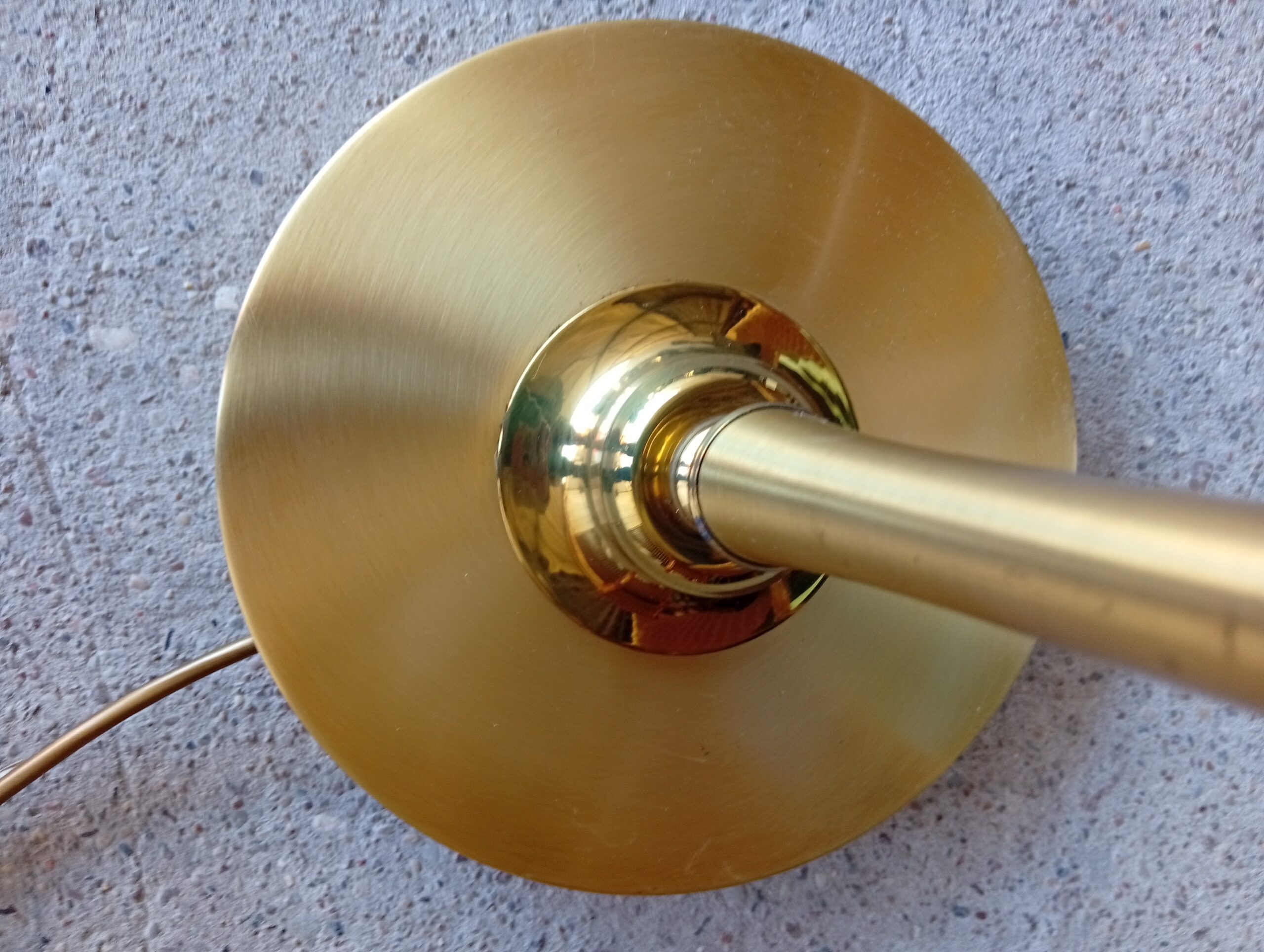mosiężna lampa stojąca / 695 - Image 8